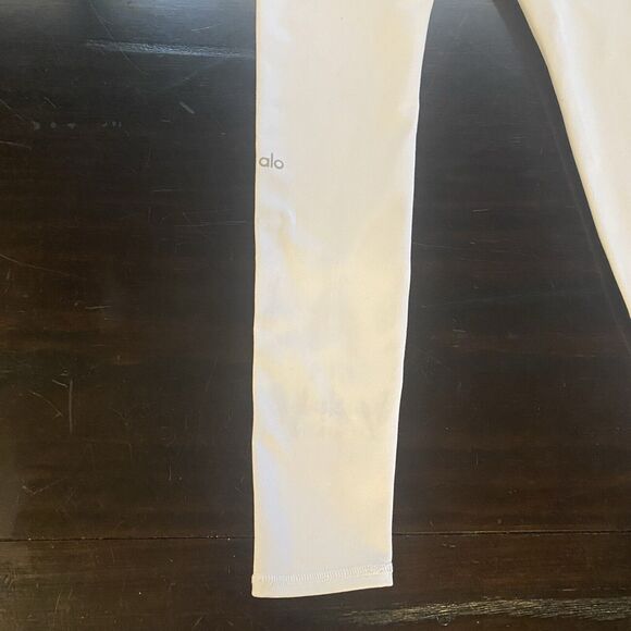 White Alo Full Length Leggings Size Small - Picture 9 of 11